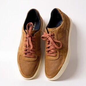 Cole Haan Mens‎ SIze 10M CrossCourt Perf  Sneaker- TAN Size 10M